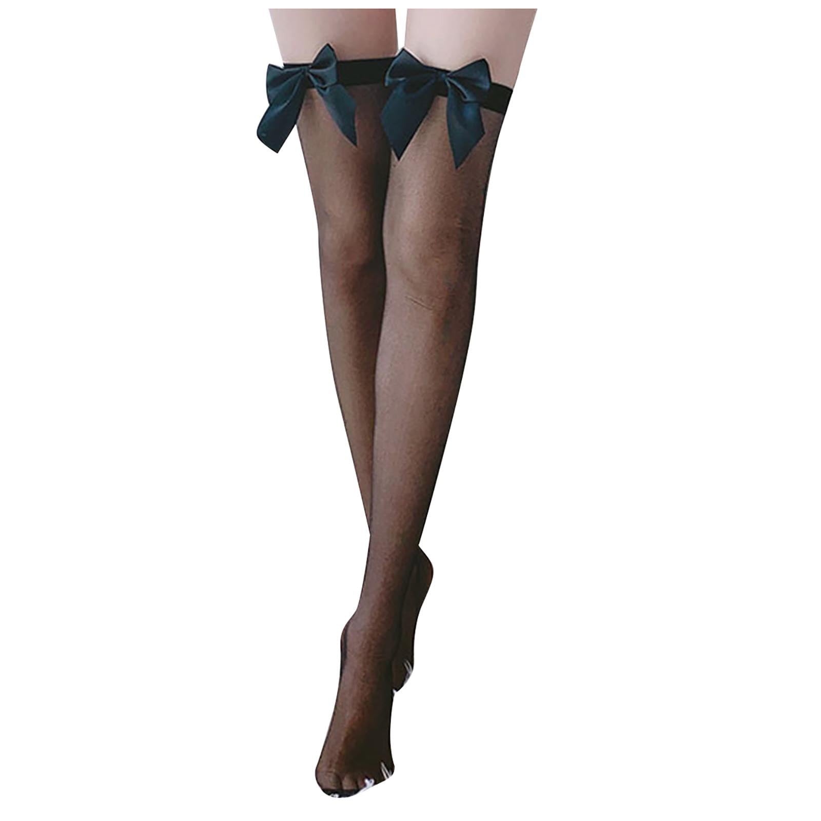 Girls Thigh High Stockings Women Sexy Lingerie Knee High Socks Stockings
